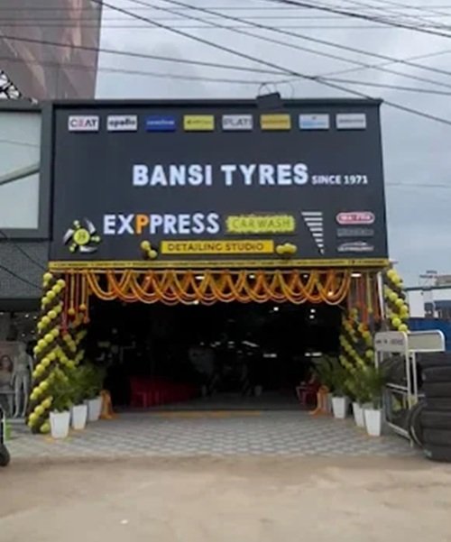 Exppress Car Wash Bansi Tyres - Patna Outlet
